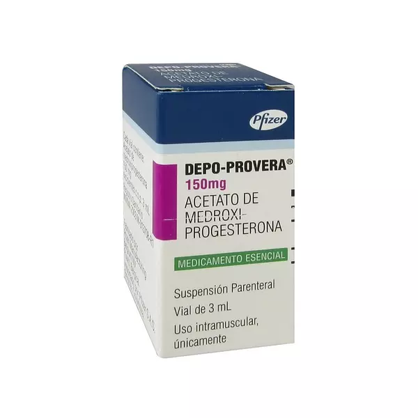 Depoprovera 150 Mg ( Medroxiprogesterona) Cj X 1 Amp 3 Ml Pzifer