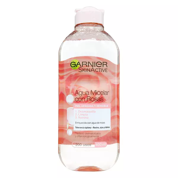 Agua Micelar Rosas Garnier Fco X 400Ml