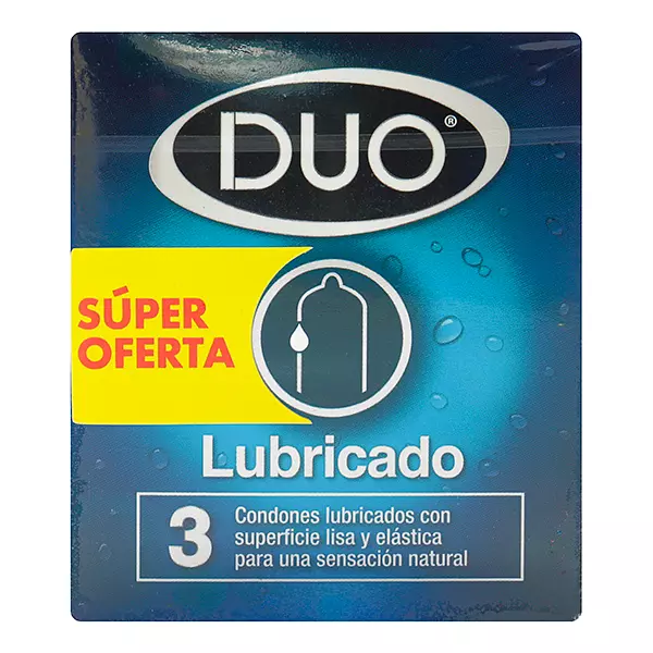 Condones Duo Lubricado Cj X 3 Super Oferta