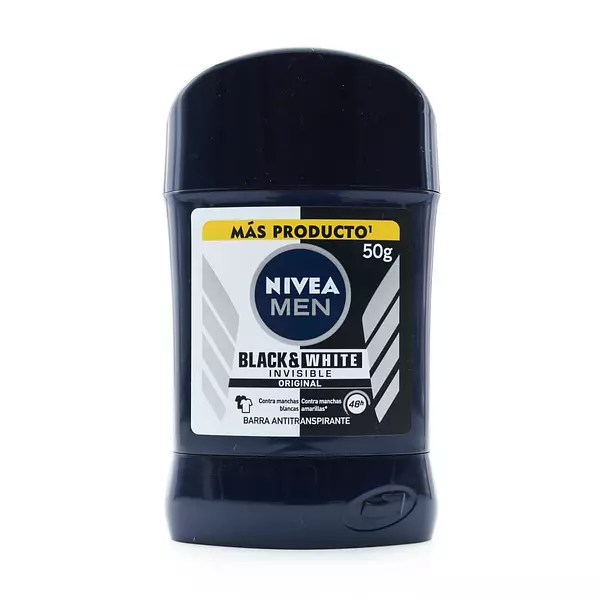 Desodorante Barra Black&White Fco X 50G Nivea Men