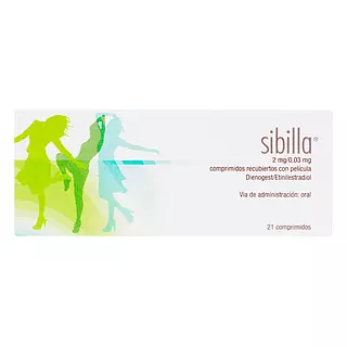 Sibilla (Dienogest + Etinilestradiol) Cj X 21 Tab