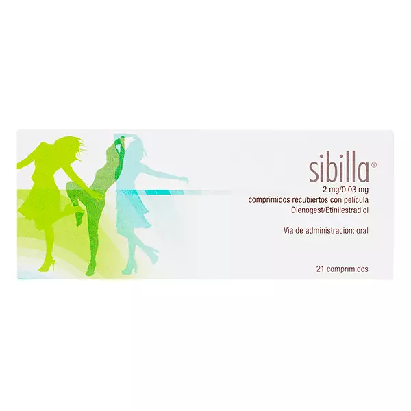 Sibilla (Dienogest + Etinilestradiol) Cj X 21 Tab