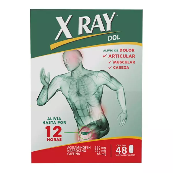 X Ray Dol Cj X 48 Tab Genomma Lab