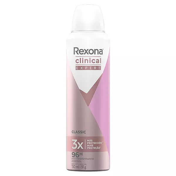 Desodorante Aerosol Classic Expert Fco X 91G Rexona Clinical