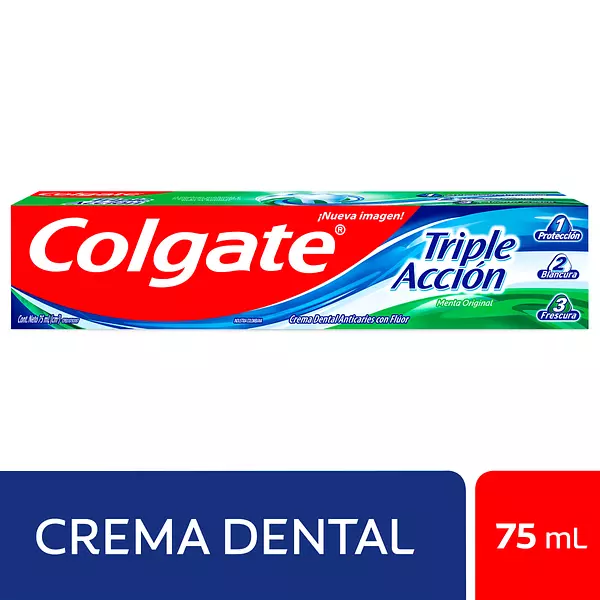 Crema Dental Colgate Triple Accion Tbo X 75Ml 