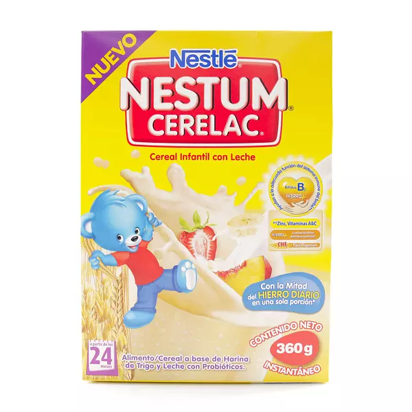 Nestum Bl Cerelac Cj X 360 Gr Nestle