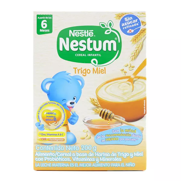 Nestum Bl Trigo Miel Cj X 200 Gr Nestle