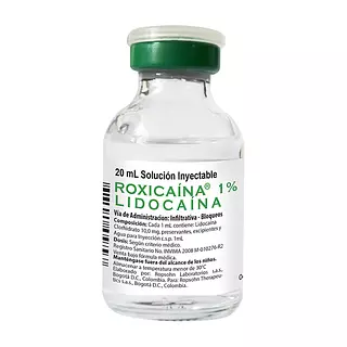 Roxicaina 1% (Lidocaina) Fco 20 Ml Ropsohn