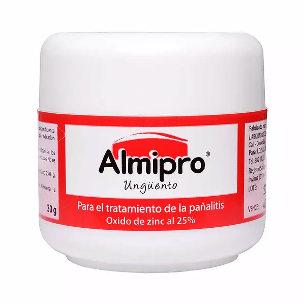 Almipro Unguento Antipañalitis Pot X 30 Gr