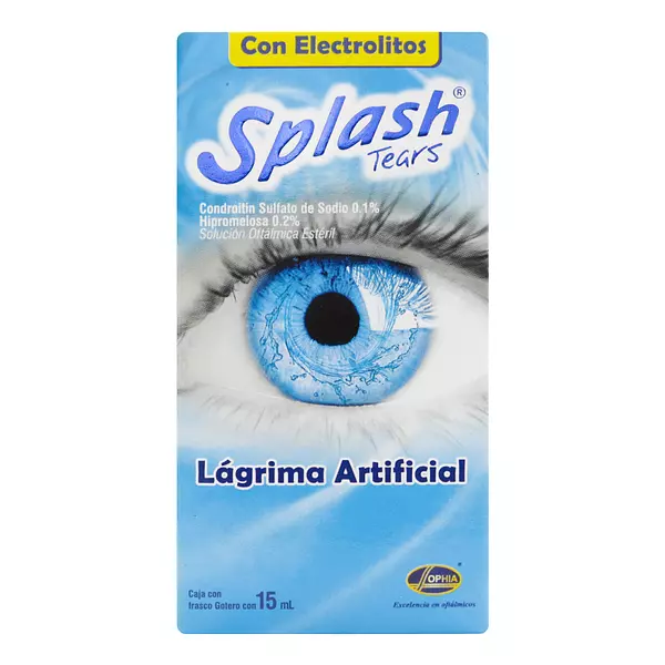 Splash Tear(Condroitin Sulfato) Fco X 15 Ml Sophia