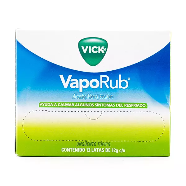 Vick Vaporub 12 Gr Cj X 12 Und P&G