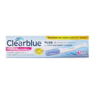 Prueba De Embarazo Clearblue Plus X 1und P&G