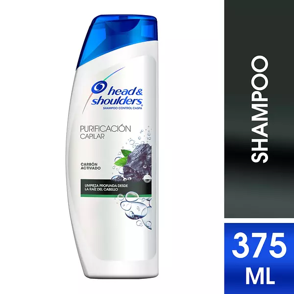 Shampoo Carbon Activado Head&Shoulders Fco X 375Ml