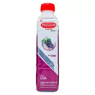 Pedialyte Con Zync 60 Uva Fco X 500Ml