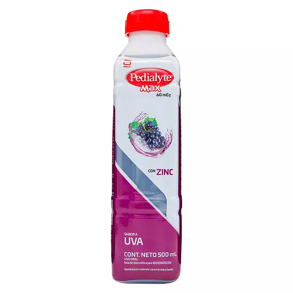 Pedialyte Con Zync 60 Uva Fco X 500Ml