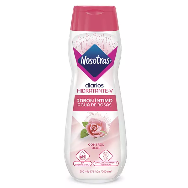 Jabon Intimo Nosotras Agua De Rosas Fco X 200 Ml