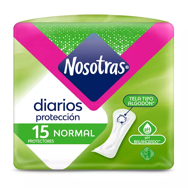 Protectores Diarios Nosotras Paq X 15 Und