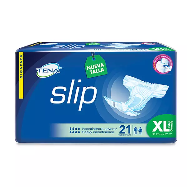 Pañal Tena Slip Ultra Talla Xl X 21 Und Familia