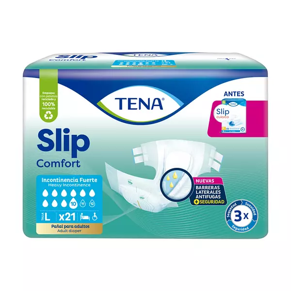Pañal Tena Slip Clasico Talla Gde X 21 Und Familia