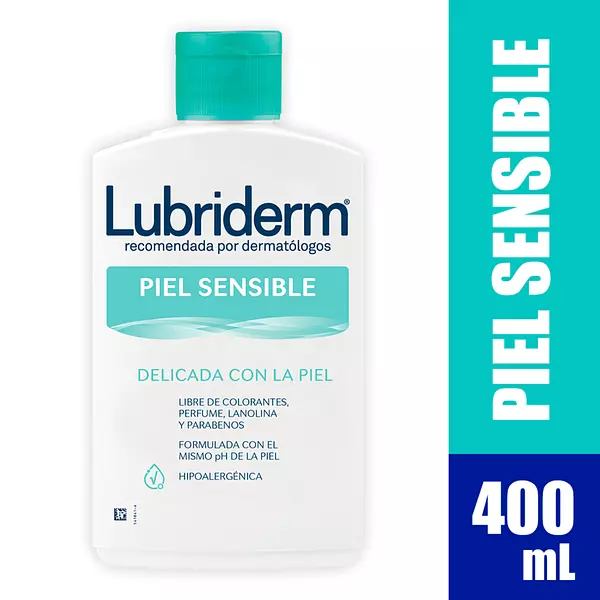 Lubriderm Piel Sensible Fco X 400 Ml