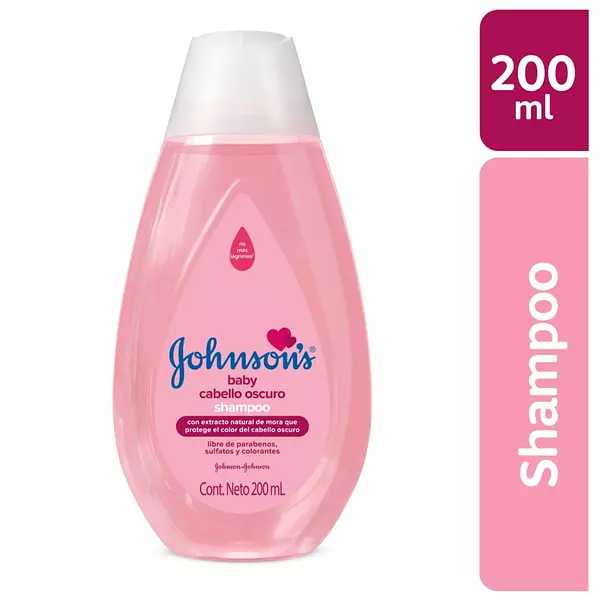 Shampoo Johnson J Baby Cabello Oscuro Fco X 200Ml