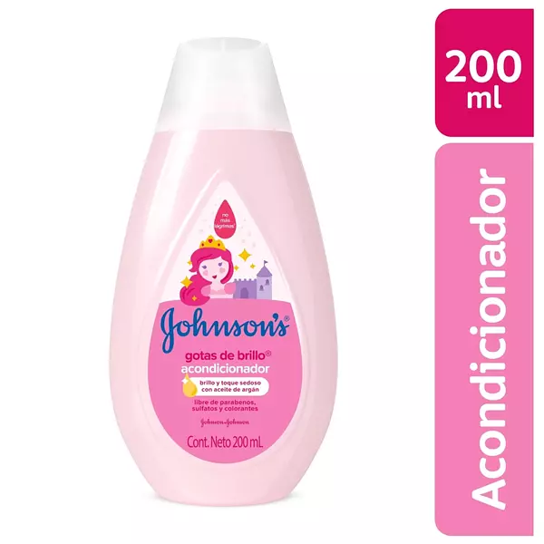 Acondicionador Johnson J Gotas De Brillo Fco X 200Ml