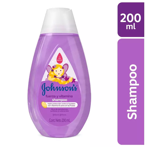 Shampoo Johnson J Baby Fuerza Y Vit Fco X 200Ml