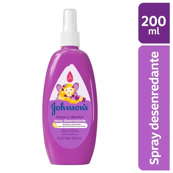 Spray Johnson J Baby Fuerza Y Vit E Fco X 200Ml