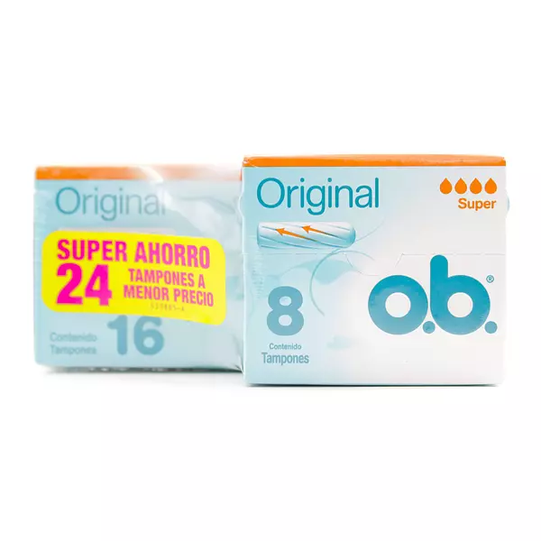 Tampon Ob Ori Sup 16 Und+Ori Sup 8 Und Paq X 1Und Ofe