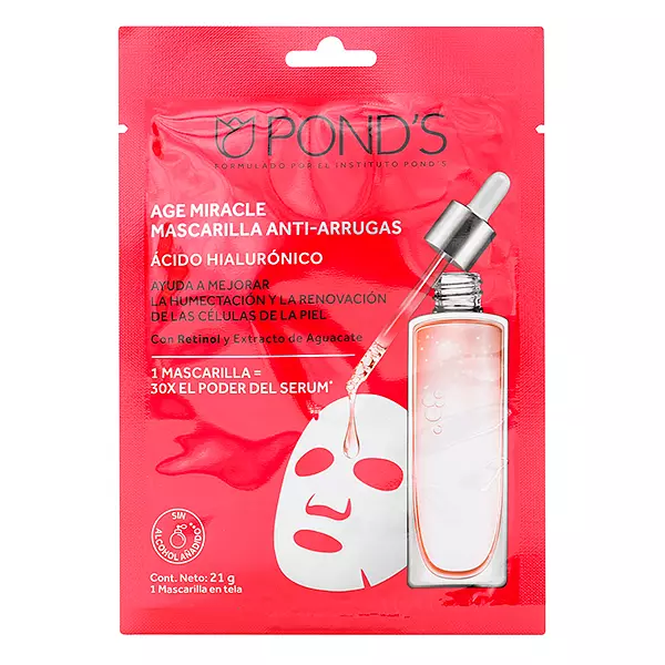 Ponds Age Miracle Mascarilla Anti-Arrugas X 1 Sbs