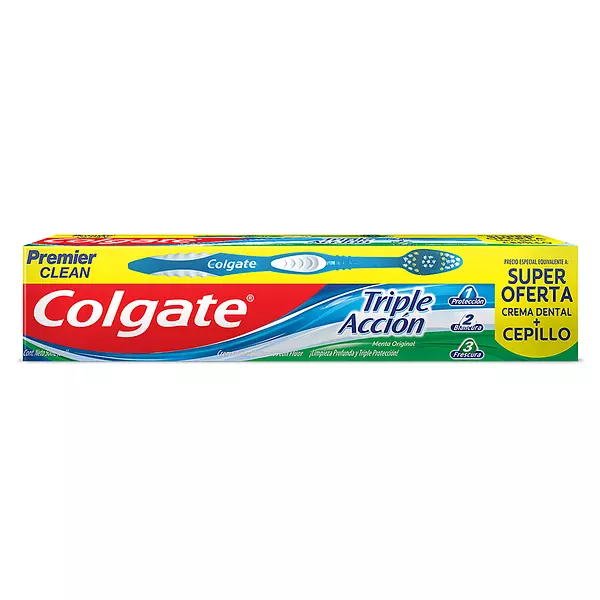 Crema Colgate Tri Acc 50 Gr + Cepillo Premier Ofe