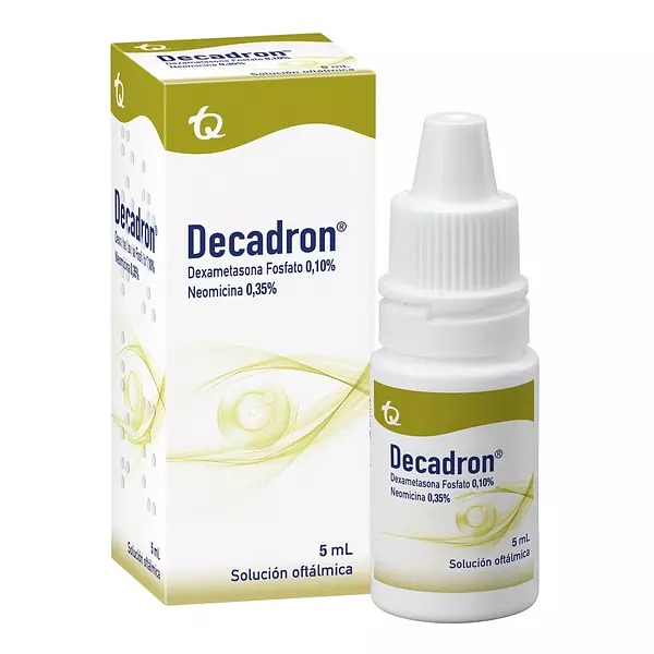 Decadron (Dexametasona+Neomicina) Fco X 5Ml Tq Gotas Oftalmicas