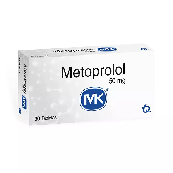 Metoprolol 50 Mg Cj X 30 Tab Mk