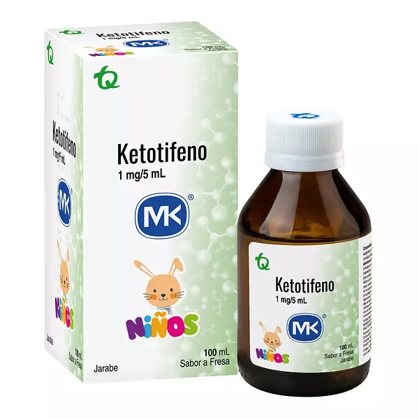 Ketotifeno Kids 1 Mg Fco X 120 Ml Mk