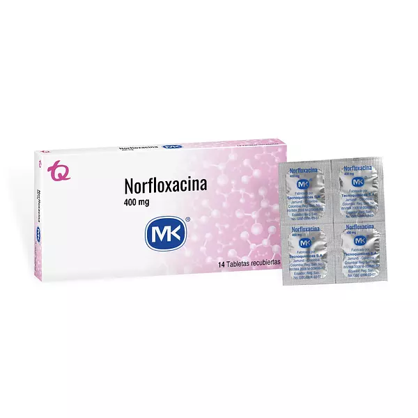 Norfloxacina 400 Mg Cj X 14 Tab Mk