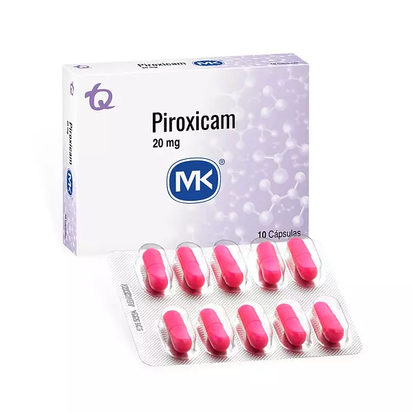 Piroxicam 20Mg Cj X 10 Cap Mk