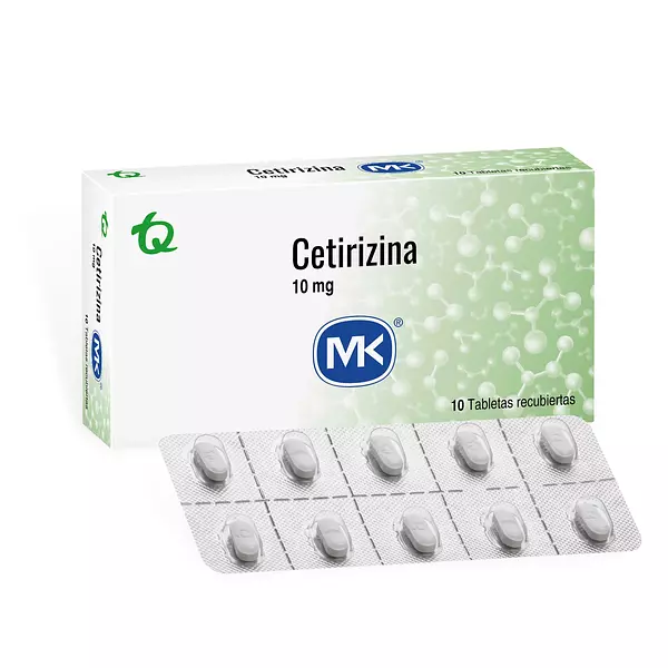 Cetirizina 10 Mg Cj X 10 Tab Mk