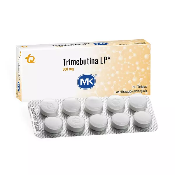 Trimebutina Lp 300 Mg Cj X 10 Tab Mk