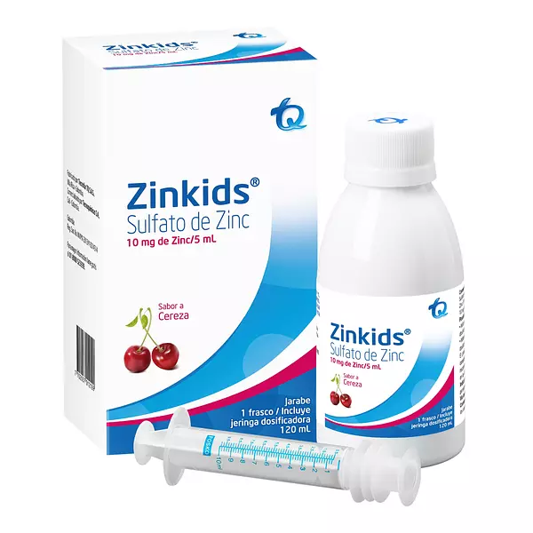 Zinkids ( Sulfato De Zinc ) Fco X 120 Ml Tq