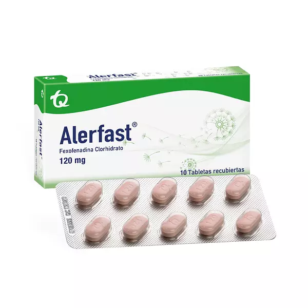 Alerfast 120 (Fexofenadina) Cj X 10 Tab Tq