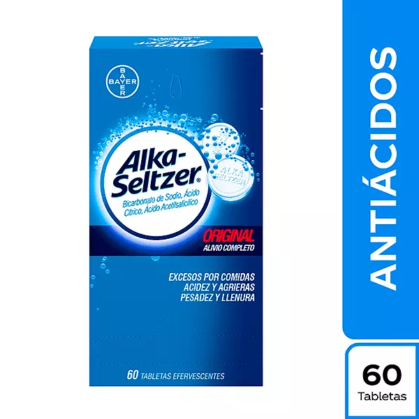 Alka Seltzer Cj X 60 Tab Bayer