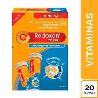 Redoxon ( Vitamina C) Fco X 20 Tab Bayer