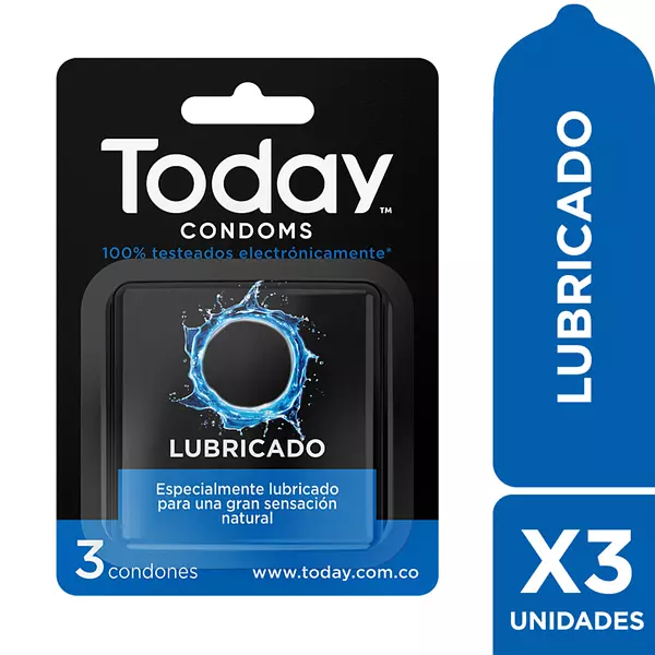 Condones Today Lubricado Cj X 3 Und