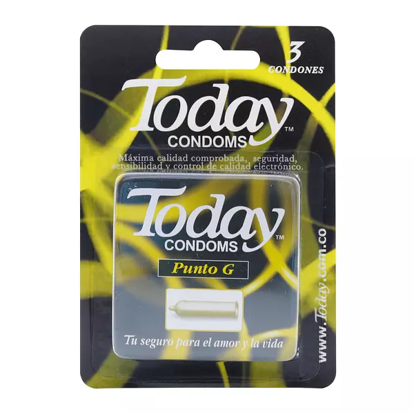 Condones Today Punto G Cj X 3