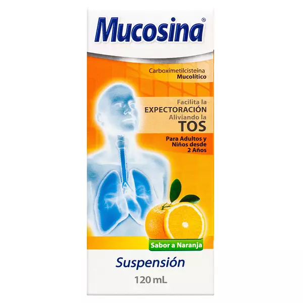 Mucosina Suspension (Carbocisteina) Fco X 120 Ml