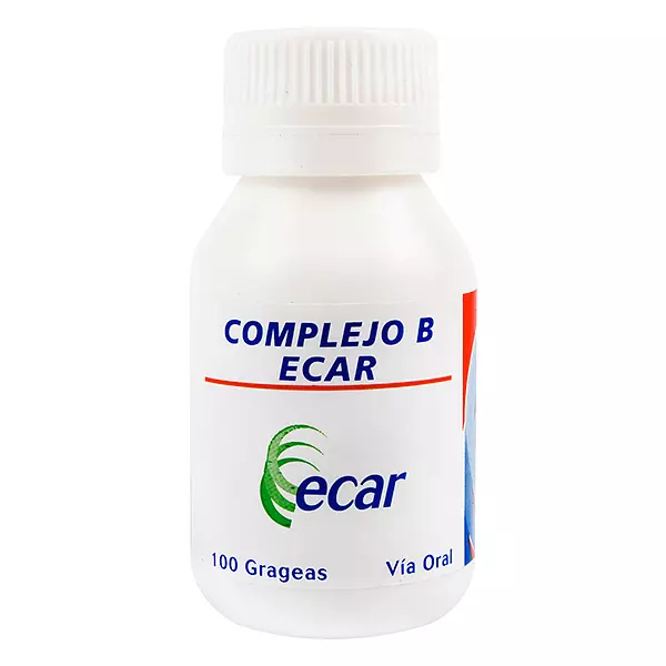 Complejo B Cj X 100 Tab Ecar