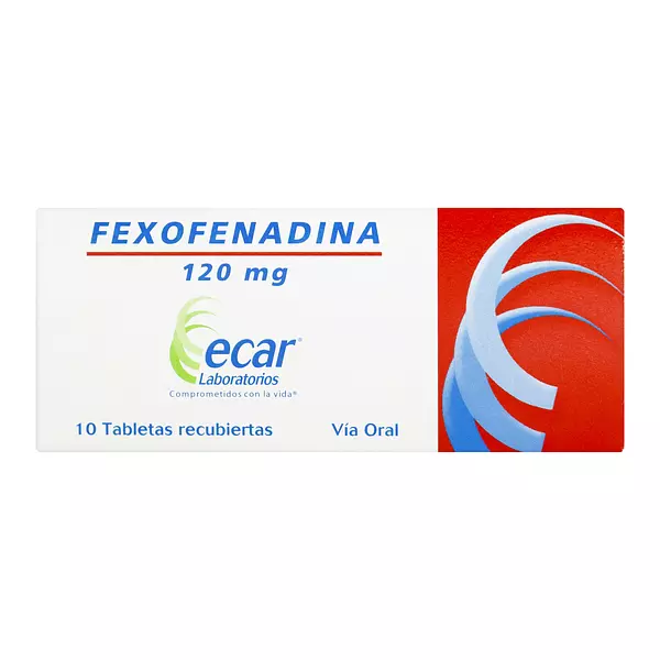 Fexofenadina 120 Mg Cj X 10 Tab Ecar