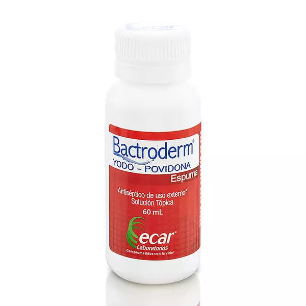 Bactroderm Espuma Fco X 60 Ml Ecar