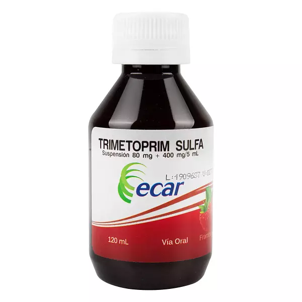 Trimetoprim Sulfa 80-400 Susp Fco X 120 Ml Ecar