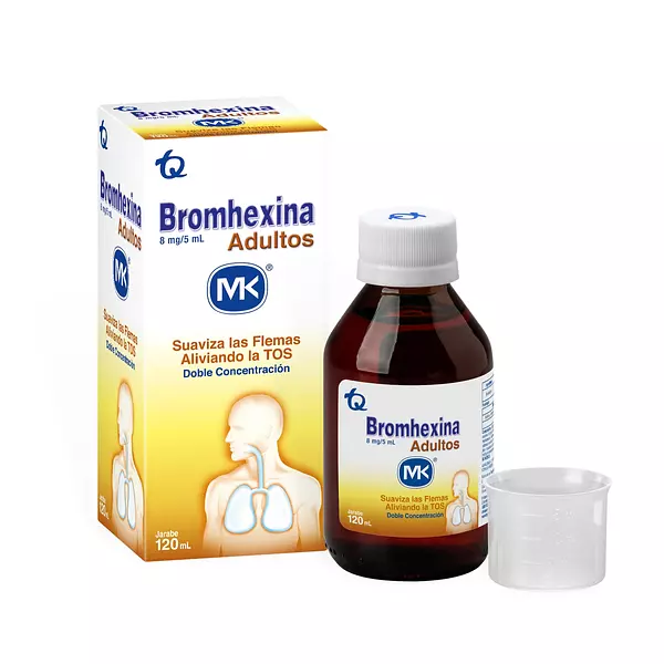 Bromhexina Adult Jarabe Fco X 120 Ml Mk